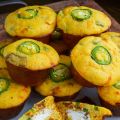 Jalapeno Popper Cornbread Muffins