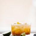 Ginger Peach Rum Punch