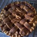 Caramel Apple Cranberry Pie