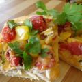 Mexican Chicken Pizza With Cornmeal Crust