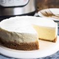Pressure Cooker Cheesecake + Instant Pot[...]
