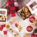 Fruit Cake Rugelach Cookies