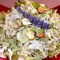 Coleslaw With Grapes, Crunchy Apple Chips and[...]