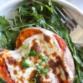 Stuffed Sweet Potatoes Italian Style
