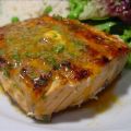 Grilled Salmon With Chipotle-Herb Butter