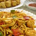 Spaghetti Goreng Pedas & Jemput Udang