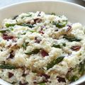 Risotto with Asparagus and Bison Bacon
