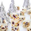 Cranberry Orange White Chocolate Fudge
