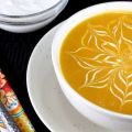 Butternut Squash Soup with Cider Cream