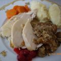 Roast Turkey and Bread Stuffing.