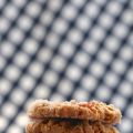 Peanut Butter Bacon and Dark Chocolate Cookies