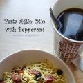 Pasta Aglio Olio with Pepperoni