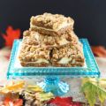 Pumpkin Cheesecake Oatmeal Cookie Bars