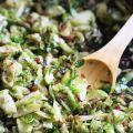 Sautéed Brussels Sprouts with Pancetta
