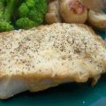 Baked Halibut With Parmesan