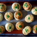 parsley pecorino biscuits