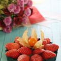 No-Bake Strawberry Chocolate Tart 免烤草莓巧克力塔