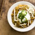 Green chile Frito pie