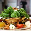 Grilled Zucchini Salad with Colorado Cherve,[...]