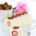 Egg White Roll Cake 蛋白蛋糕卷 {Cookbook Giveaway}