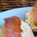Smoked Salmon and Egg Salad Tartines