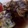 Grilled Steak With Teriyaki Mushrooms
