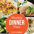 Skinnytaste Dinner Plan (Week 98)