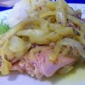 Poached Salmon Swimming on Fennel With Saffron[...]