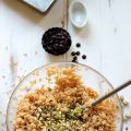 Pistachio and Dark Chocolate Krispie Treats