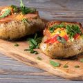 Jacket potatoes – light