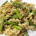 Roasted Asparagus Pasta With Garlic Butter