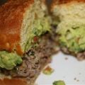 Guacamole Cilantro Lime Cheeseburger