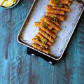 Hearts of Palm Fries with lemon and jalapeño