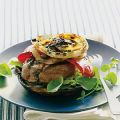Grilled Steak and Portabella Stacks