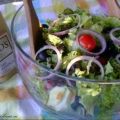 Champagne Dressing with Garden Salad! Recipe