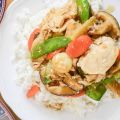 Moo Goo Gai Pan (Chinese Chicken and Mushroom[...]