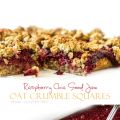 Raspberry Chia Seed Jam Oat Crumble Squares[...]