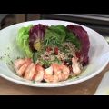 Shrimp Salad over Cous Cous
