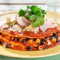 Texas Stacked Enchiladas with Corn and Black[...]