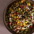 Salad with Black Eyed Peas
