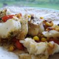 Roasted Corn Fish Tacos