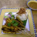 Spicy Beef ,Chicken and shrimp Satays with[...]