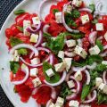 Mediterranean Tomato Feta Salad