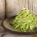 Linguine with Broccoli Pesto