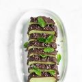 Vegan Peppermint Patty Slice