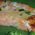 Grilled Salmon With Mustard Orange Marinade