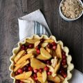 Apple Cranberry Crumble Pie