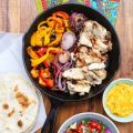 The BEST Chicken or Steak Fajitas