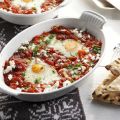 Poached Eggs in a Spicy Tomato Sauce
