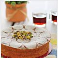 Pistachio Apple Cake 开心果苹果蛋糕